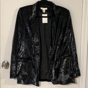 Shiny blazer
